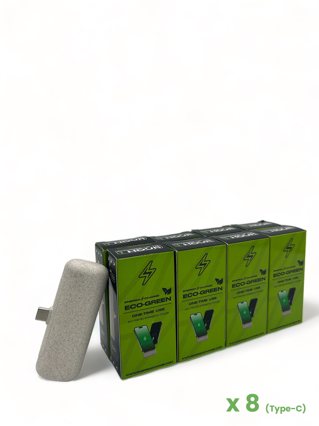 Emerga Charge 8x Type-C chargers